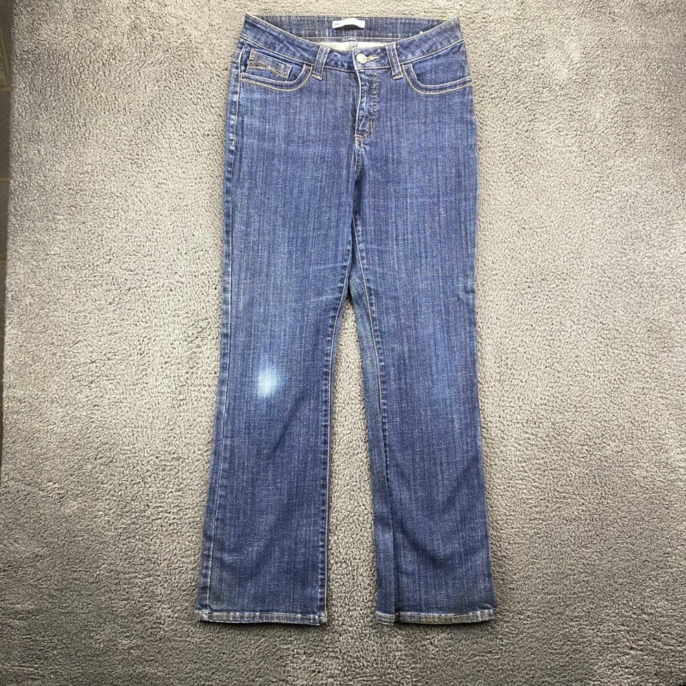 Lee Slender‎ Secret Jeans Womens Size 12 Medium Wash Blue Denim Pants